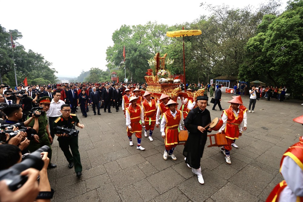 Giỗ Tổ Hùng Vương và Tuần Văn hóa - Du lịch Đất Tổ góp phần quảng bá di sản - Ảnh 2.