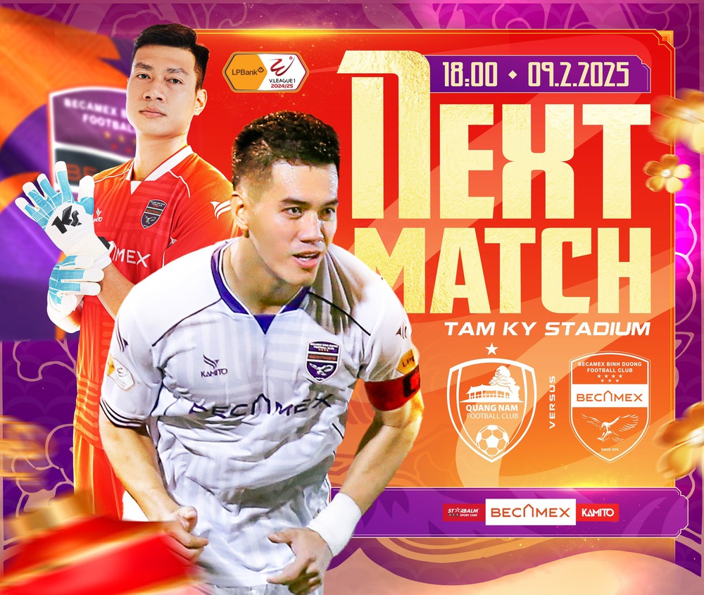 Link xem trực tiếp bóng đá Quảng Nam vs Bình Dương 17h00 ngày 9/2, vòng 12 V-League - Ảnh 3.