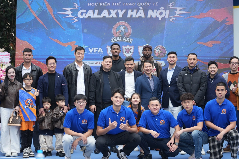 Khai trương Học Viện Thể Thao Quốc Tế Galaxy - Giấc mơ nâng tầm bóng rổ Việt - Ảnh 1.