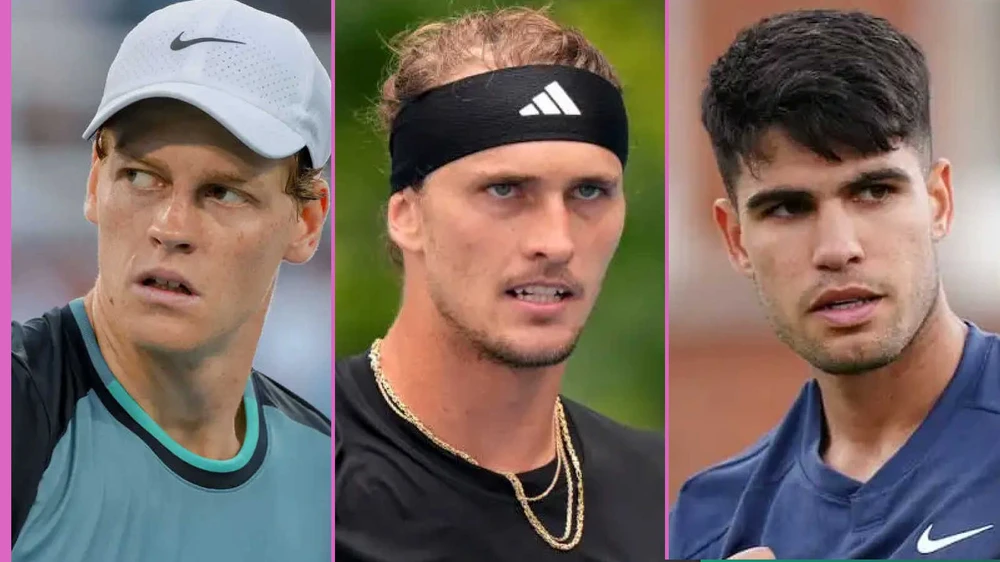 Alcaraz, Zverev bị loại khỏi BNP Paribas Open 2025: Ngày Sinner cười thầm - Ảnh 1.