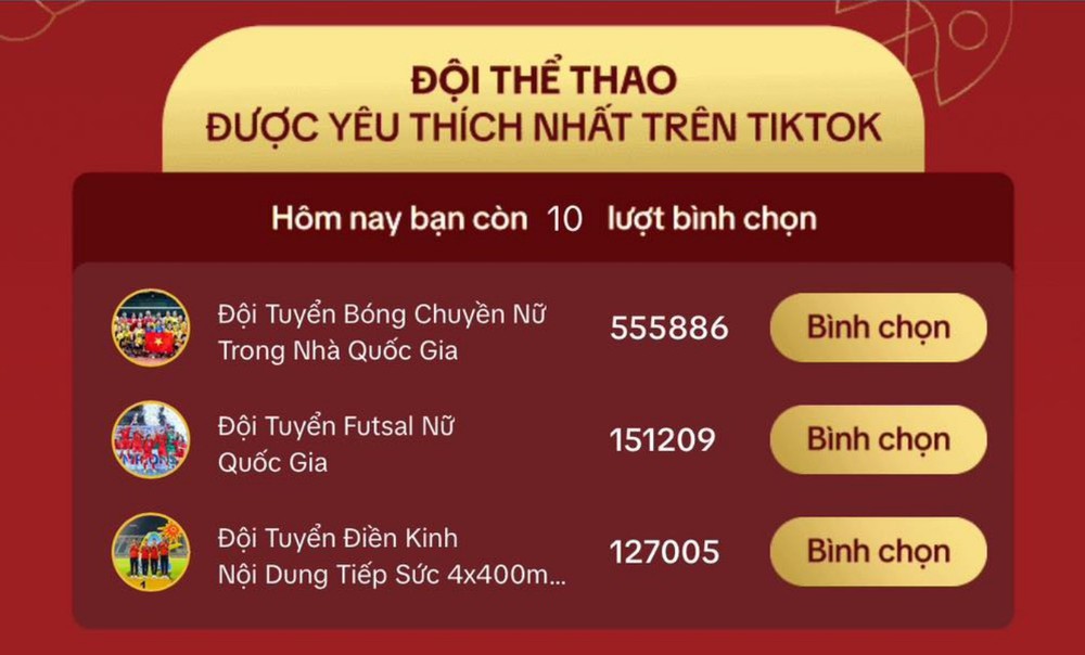 Bích Tuyền và tuyển bóng chuyền nữ Việt Nam đứng trước cơ hội đoạt giải thưởng danh giá của Tiktok - Ảnh 2.