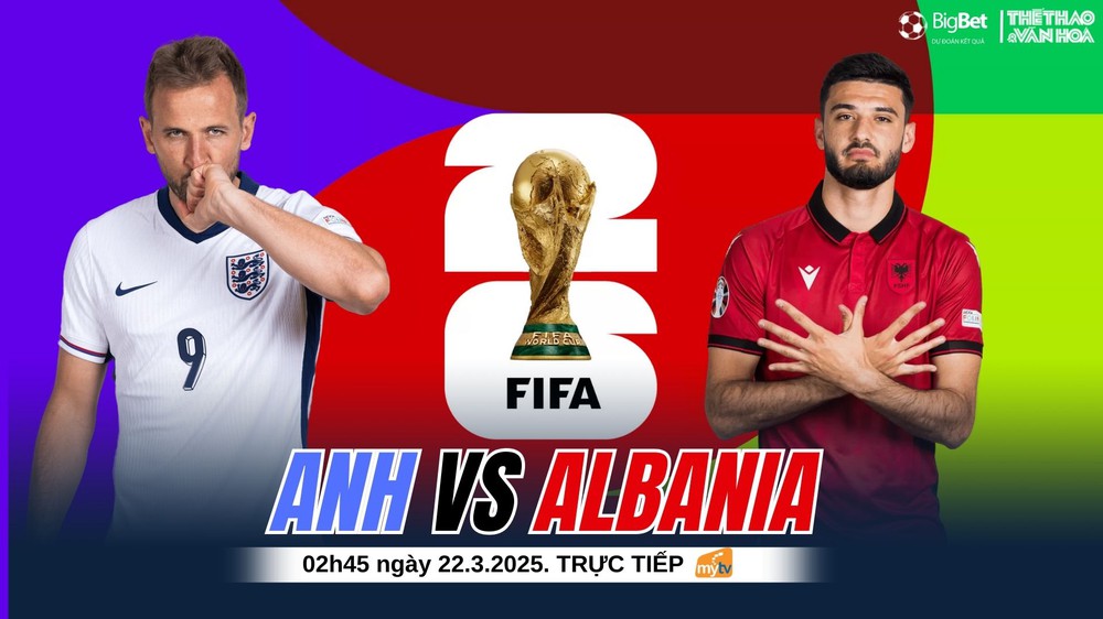 Nhận định, soi tỷ lệ Anh vs Albania 2h45 hôm nay 22/3, Nations League - Ảnh 1.