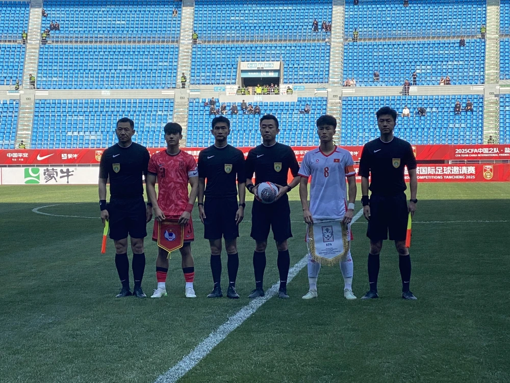 VTV5 VTV6 trực tiếp bóng đá U22 Việt Nam vs Uzbekistan 18h35 hôm nay, giao hữu quốc tế - Ảnh 1.