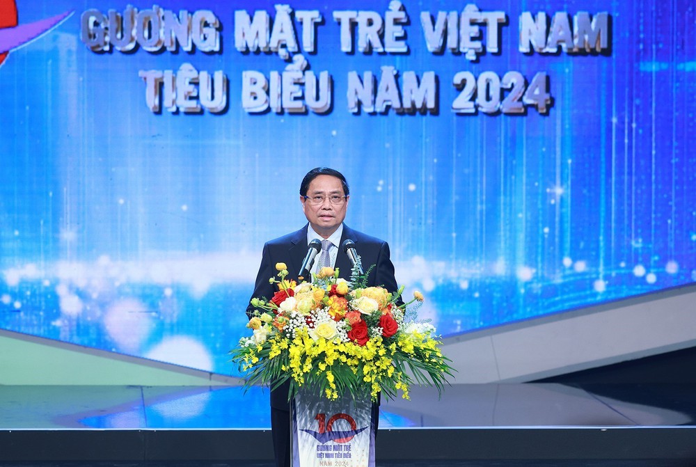 Thủ tướng dự Lễ trao giải thưởng Gương mặt trẻ Việt Nam tiêu biểu năm 2024 - Ảnh 2.