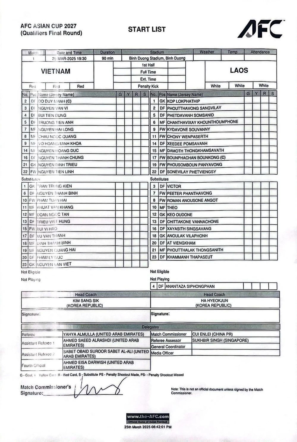 TRỰC TIẾP bóng đá Việt Nam vs Lào (0-0): Tiến Linh đá chính, Quang Hải dự bị - Ảnh 4.