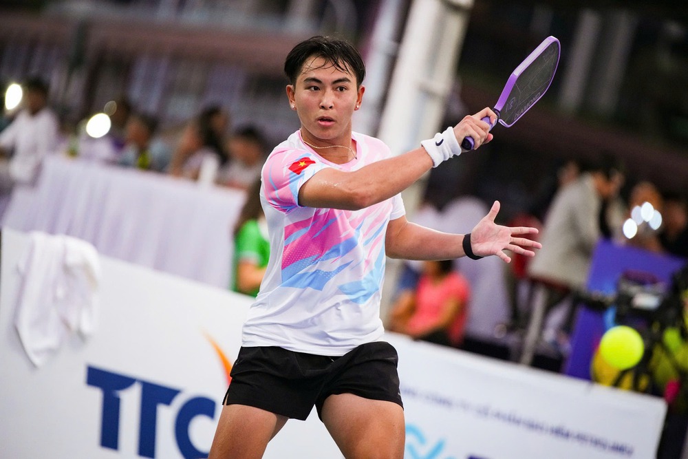 Phúc Huỳnh: Từ thạc sĩ tài chính Mỹ đến top 1 pickleball châu Á - Ảnh 1.