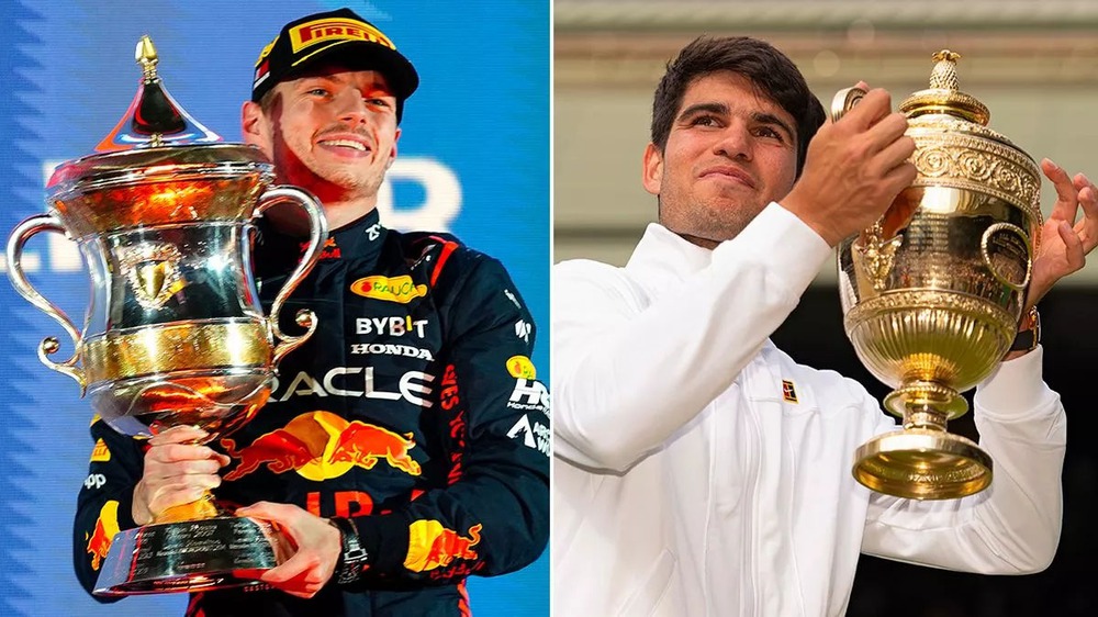 Giải thưởng Oscar thể thao 2024: Vắng Sinner, Alcaraz đua với Verstappen - Ảnh 1.