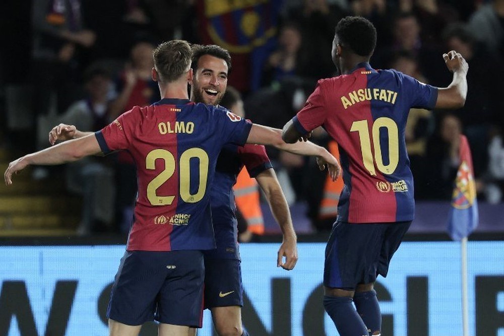 Vòng 33 La Liga: Chiến thắng của Barca B - Ảnh 1.