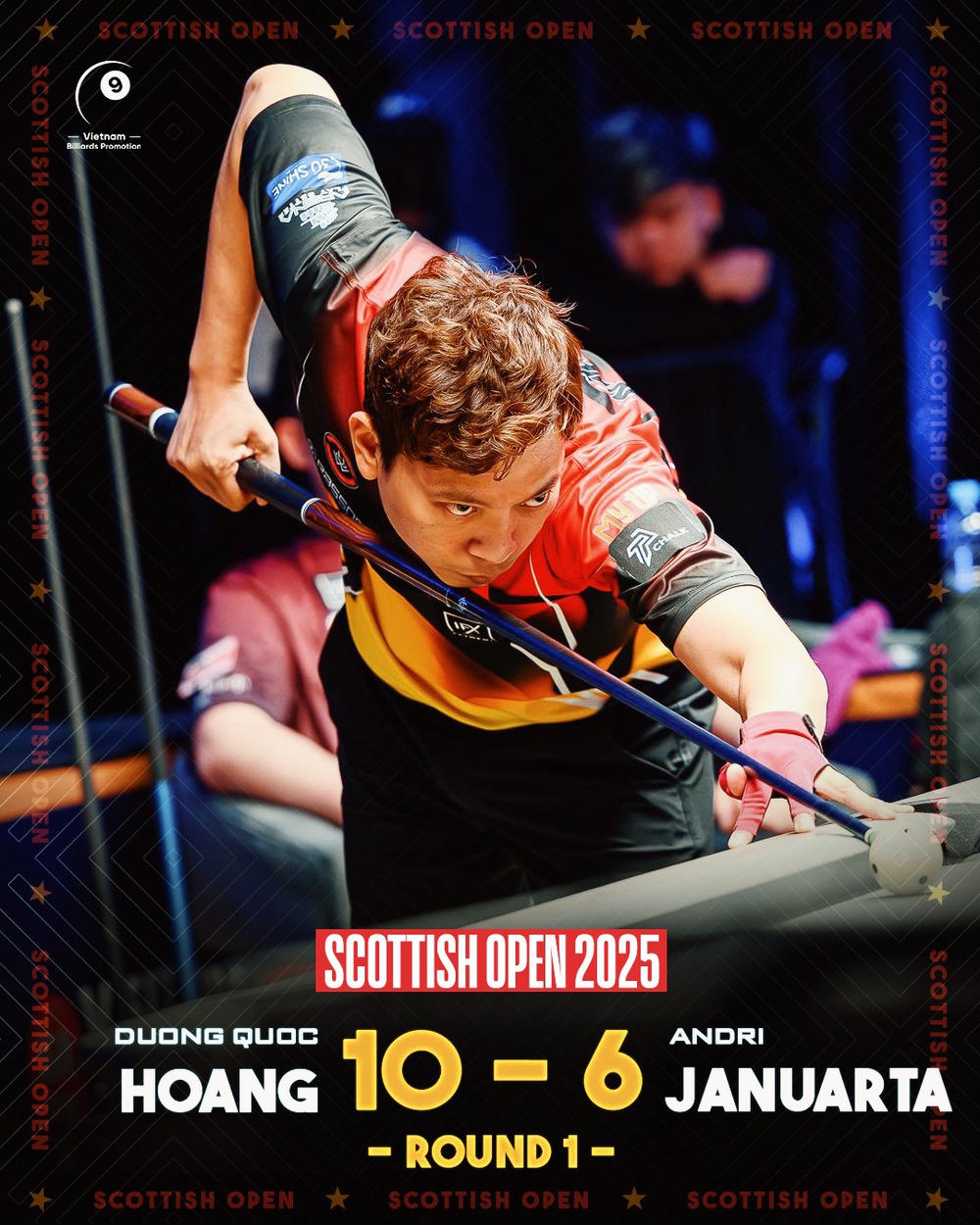 Cơ thủ số một Việt Nam khởi đầu hành trình bảo vệ ngôi vô địch Scottish Open bằng chiến thắng nhẹ nhàng - Ảnh 1.