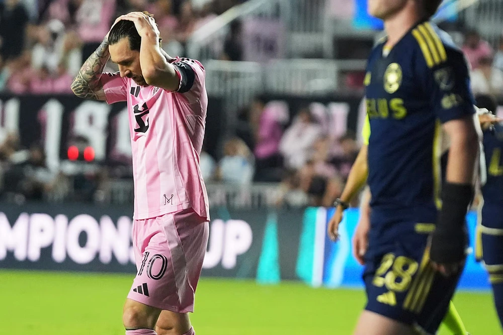 Messi tiếp tục 'mất tích', Inter Miami dừng bước ở giải đấu số một khu vực CONCACAF - Ảnh 2. Messi tiếp tục 'mất tích', Inter Miami dừng bước ở giải đấu số một khu vực CONCACAF - Ảnh 2.