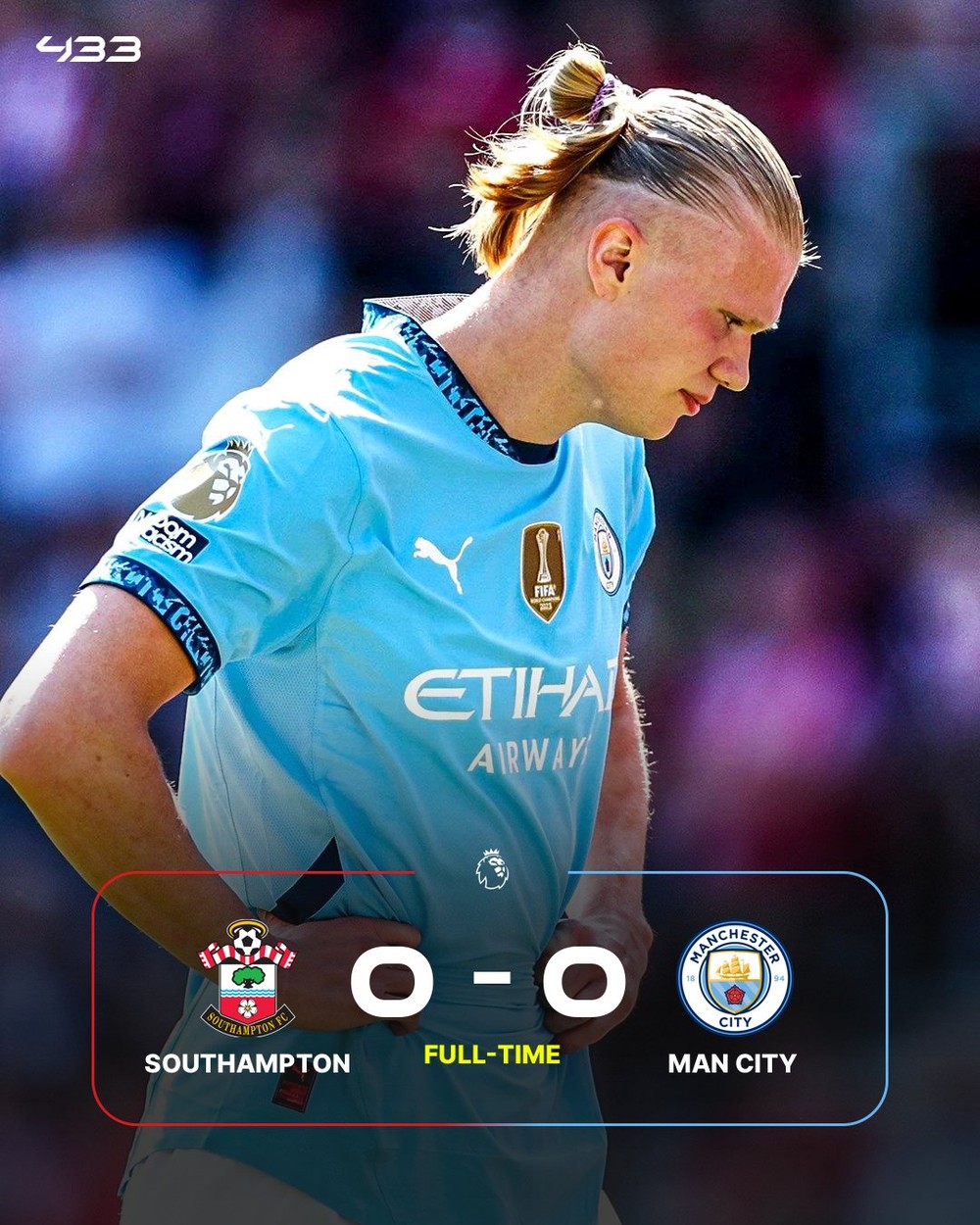 Man City tung 26 cú sút nhưng hòa 0-0 trước đội bóng đã xuống hạng, cân bằng kỷ lục kém nhất của chính mình - Ảnh 1. Man City tung 26 cú sút nhưng hòa 0-0 trước đội bóng đã xuống hạng, cân bằng kỷ lục kém nhất của chính mình - Ảnh 1.