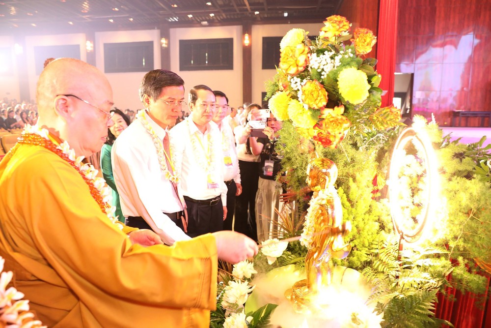 Đại lễ Phật đản tại chùa Bái Đính: Lan tỏa tuệ giác – Kết nối nhân sinh - Ảnh 1. Đại lễ Phật đản tại chùa Bái Đính: Lan tỏa tuệ giác – Kết nối nhân sinh - Ảnh 1.