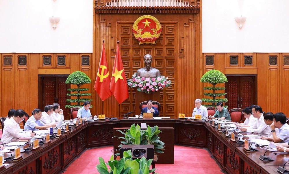 Thủ tướng Phạm Minh Chính: Trung tâm tài chính quốc tế tại Việt Nam phải có chính sách đột phá, vượt trội - Ảnh 1. Thủ tướng Phạm Minh Chính: Trung tâm tài chính quốc tế tại Việt Nam phải có chính sách đột phá, vượt trội - Ảnh 1.