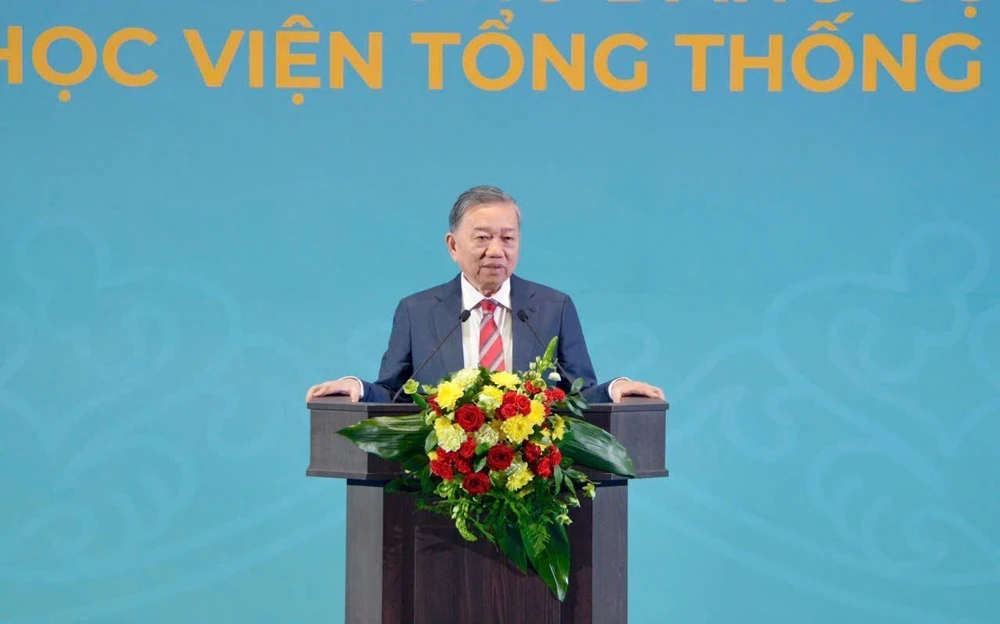 Tổng Bí thư Tô Lâm phát biểu Chính sách tại Học viện Tổng thống Nga - Ảnh 3.