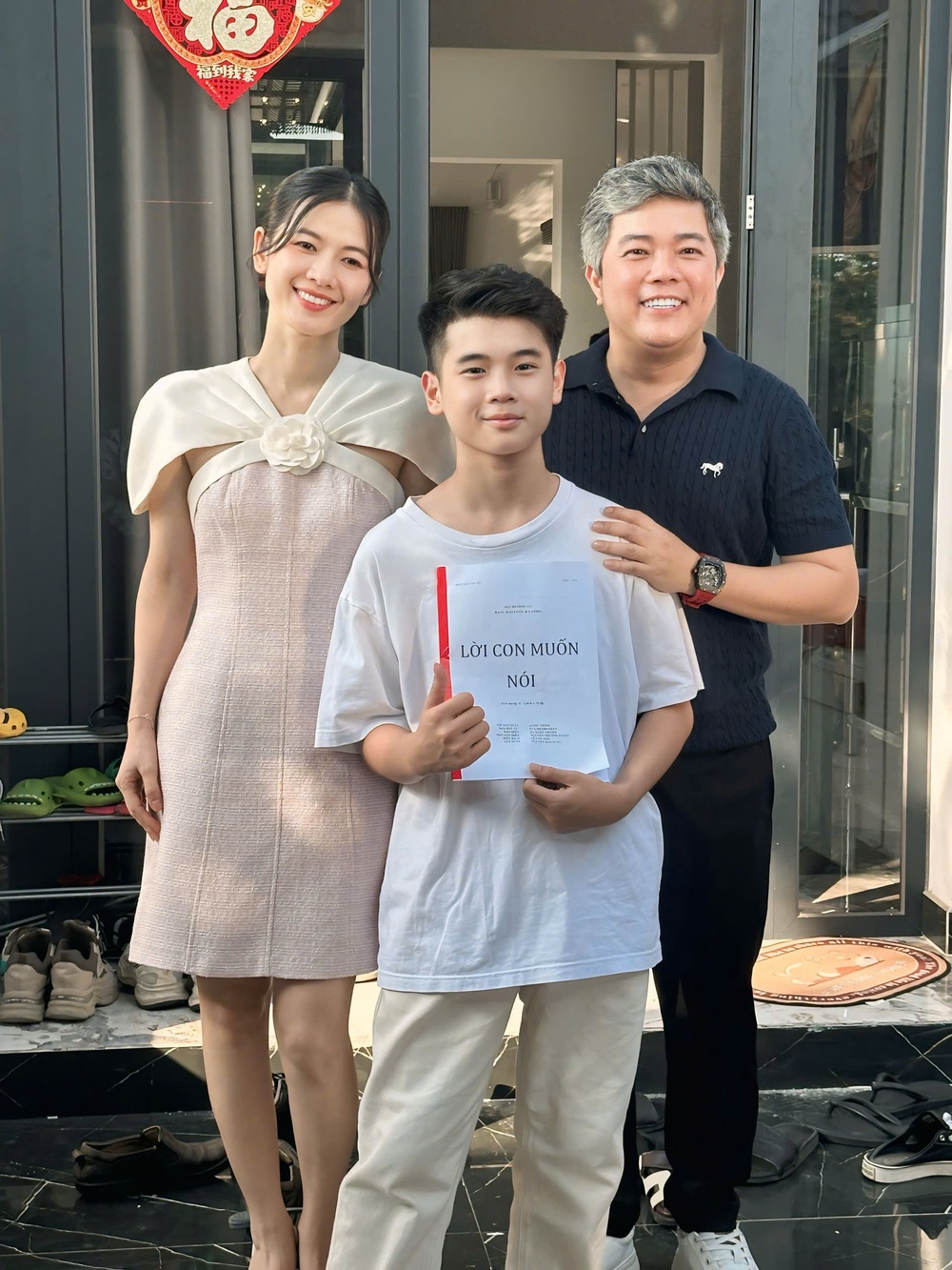 Bảo Long và Laisha lần đầu hợp tác làm phim “Lời con muốn nói” - Ảnh 2. Bảo Long và Laisha lần đầu hợp tác làm phim “Lời con muốn nói” - Ảnh 2.