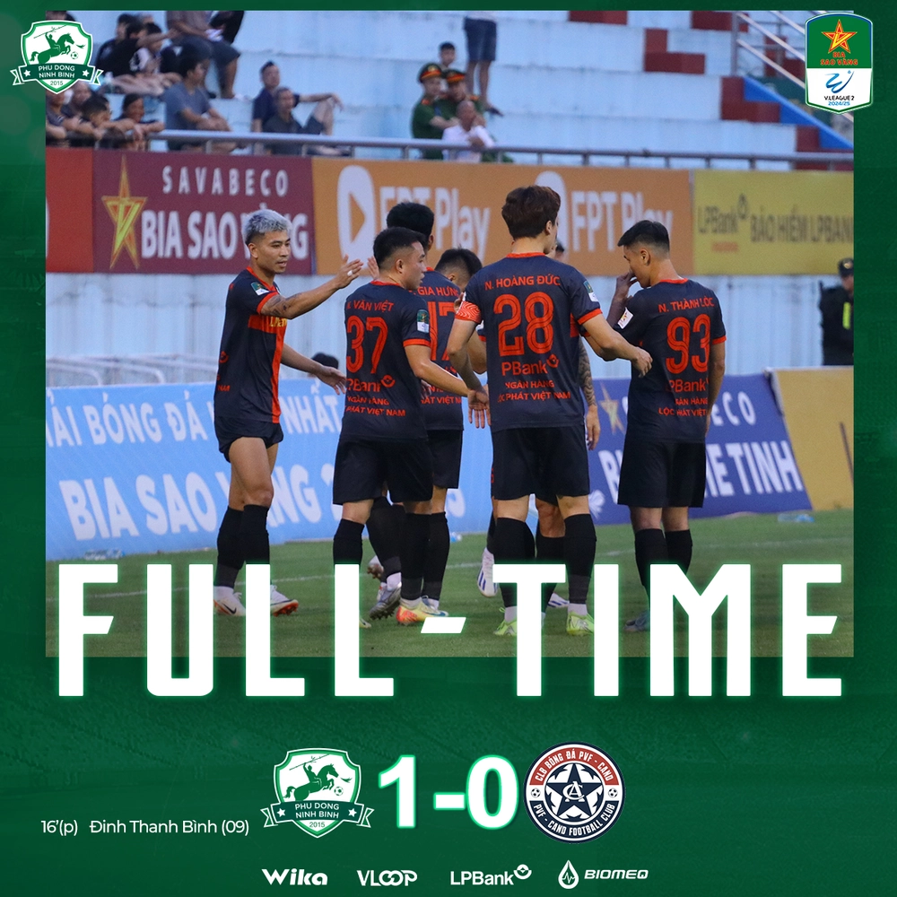 Thắng tối thiểu PVF CAND, Ninh Bình chạm tay vào vé thăng hạng V-League - Ảnh 1. Ninh Bình