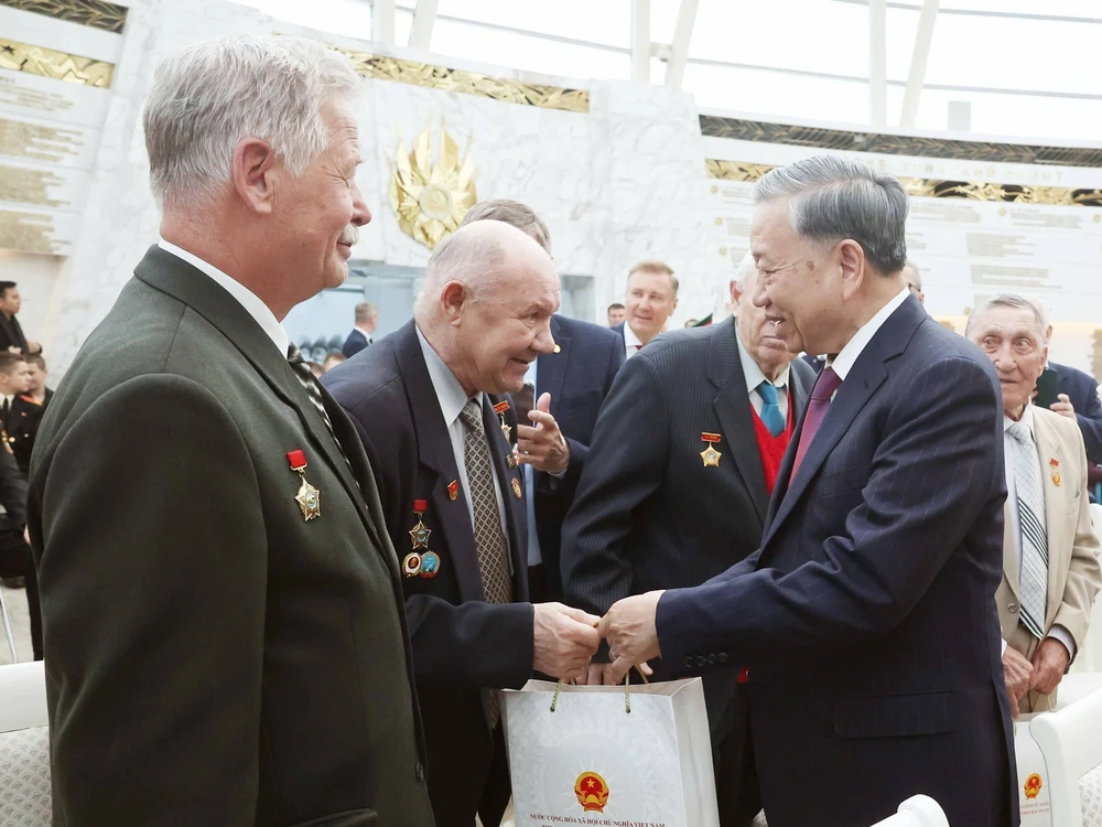 Tổng Bí thư Tô Lâm: Vun đắp tình hữu nghị Việt Nam-Belarus ngày càng bền chặt - Ảnh 4.