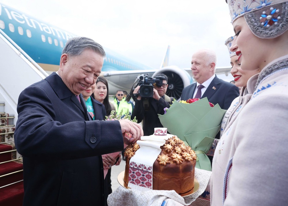 Tổng Bí thư Tô Lâm đến Minsk, bắt đầu thăm cấp Nhà nước tới Belarus - Ảnh 7. Tổng Bí thư Tô Lâm đến Minsk, bắt đầu thăm cấp Nhà nước tới Belarus - Ảnh 7.