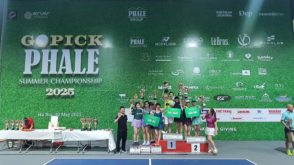 Sôi động Giải Pickleball Gopick Pha Lê Summer Championship 2025 - Ảnh 1.