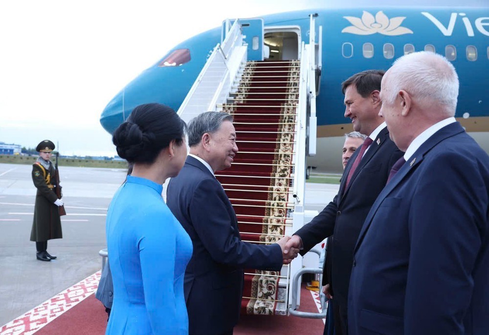 Tổng Bí thư Tô Lâm kết thúc tốt đẹp chuyến thăm 4 nước Kazakhstan, Azerbaijan, Liên bang Nga và Belarus - Ảnh 1.