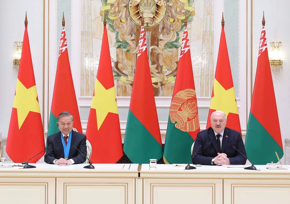 Hình ảnh thiết lập quan hệ Đối tác chiến lược Việt Nam – Belarus - Ảnh 7.