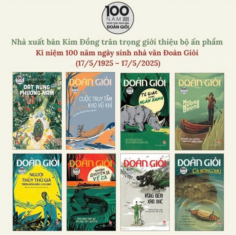 100 năm ngày sinh nhà văn Đoàn Giỏi (17/5/1925 - 17/5/2025): Nhà văn không chỉ của đất phương Nam - Ảnh 2. 100 năm ngày sinh nhà văn Đoàn Giỏi (17/5/1925 - 17/5/2025): Nhà văn không chỉ của đất phương Nam - Ảnh 2.