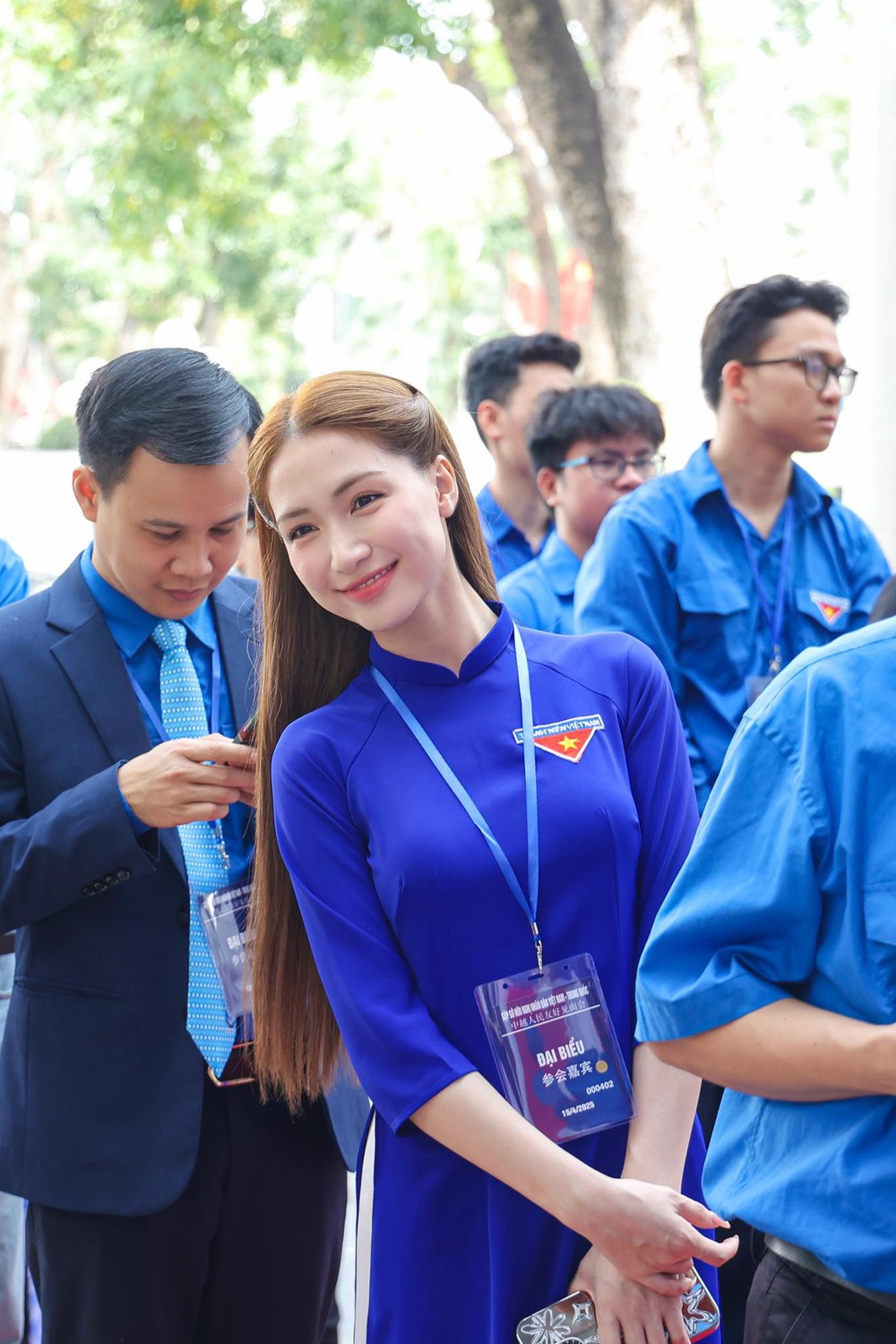 Hòa Minzy vinh dự góp mặt tại Đại hội Thanh niên tiên tiến làm theo lời Bác toàn quốc 2025 - Ảnh 2.