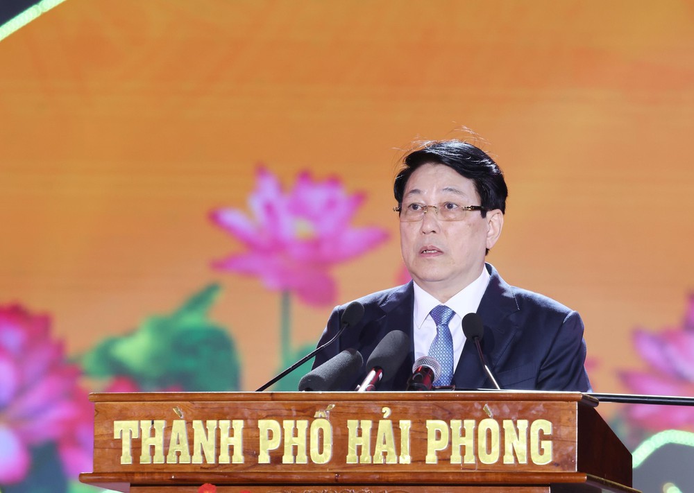 Chủ tịch nước Lương Cường: Xây dựng Hải Phòng trở thành thành phố đổi mới sáng tạo và khởi nghiệp - Ảnh 1.