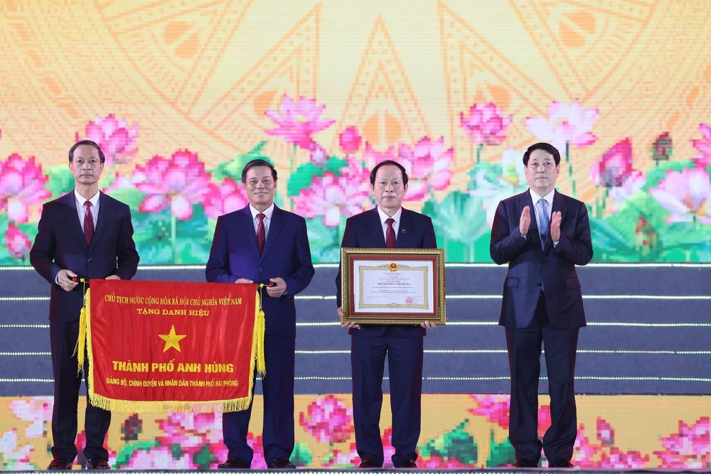 Chủ tịch nước Lương Cường: Xây dựng Hải Phòng trở thành thành phố đổi mới sáng tạo và khởi nghiệp - Ảnh 3.