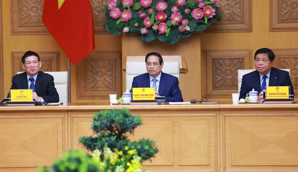 Thủ tướng Phạm Minh Chính làm việc với cộng đồng doanh nghiệp Hoa Kỳ tại Việt Nam - Ảnh 3.