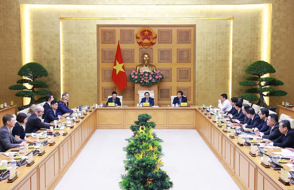 Thủ tướng Phạm Minh Chính làm việc với cộng đồng doanh nghiệp Hoa Kỳ tại Việt Nam - Ảnh 6.