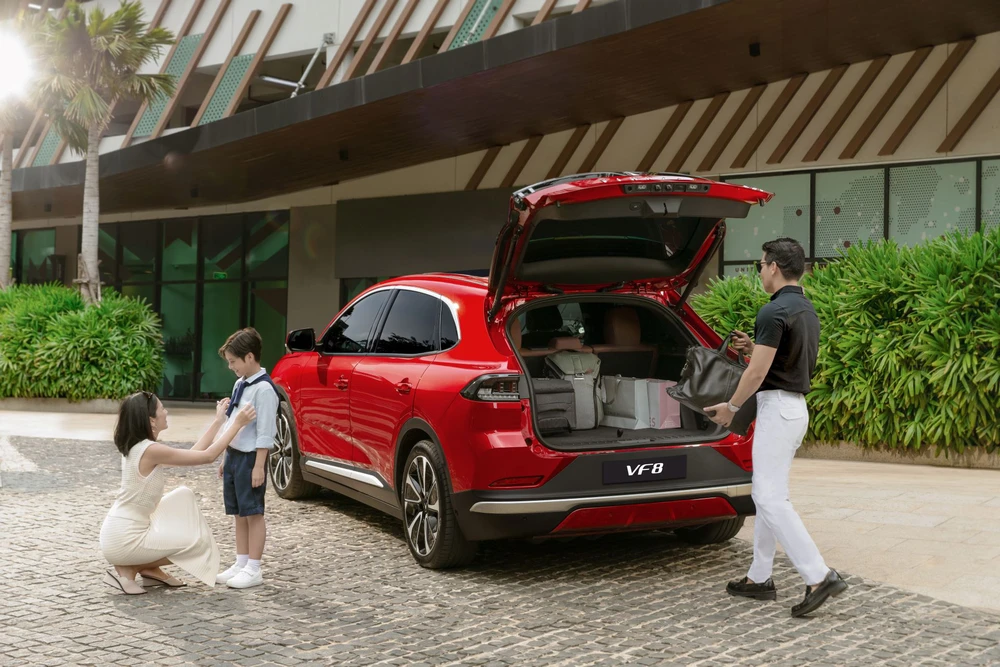 Gia đình thảnh thơi &quot;chill&quot; ở mọi miền với VinFast VF 8, đi road trip không cần sạc giữa đường - Ảnh 2.