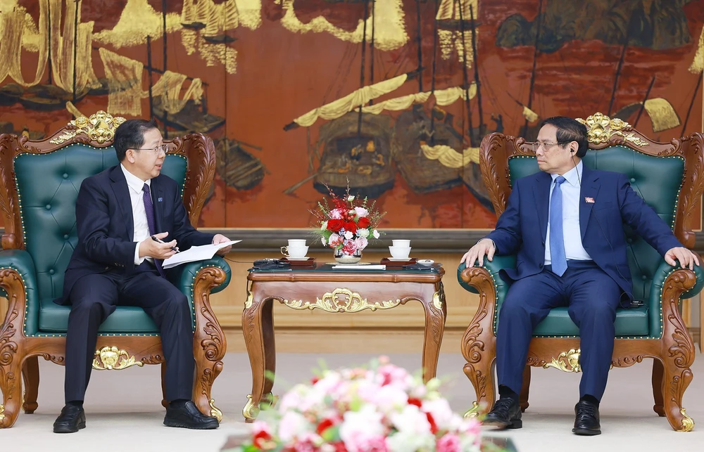 Thủ tướng Phạm Minh Chính hoan nghênh Tập đoàn Hoa Điện đầu tư dự án năng lượng xanh tại Việt Nam - Ảnh 2.