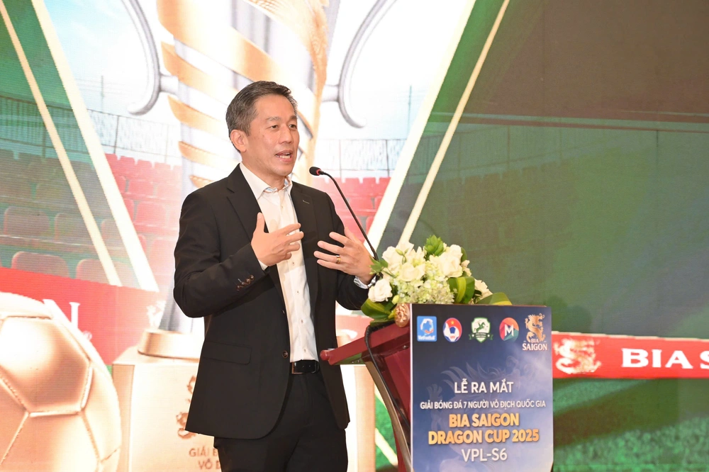 Giải Bóng đá 7 người VĐQG Bia Saigon Dragon Cup 2025 tổ chức với quy mô chưa từng có - Ảnh 3. Giải Bóng đá 7 người VĐQG Bia Saigon Dragon Cup 2025 tổ chức với quy mô chưa từng có - Ảnh 3.