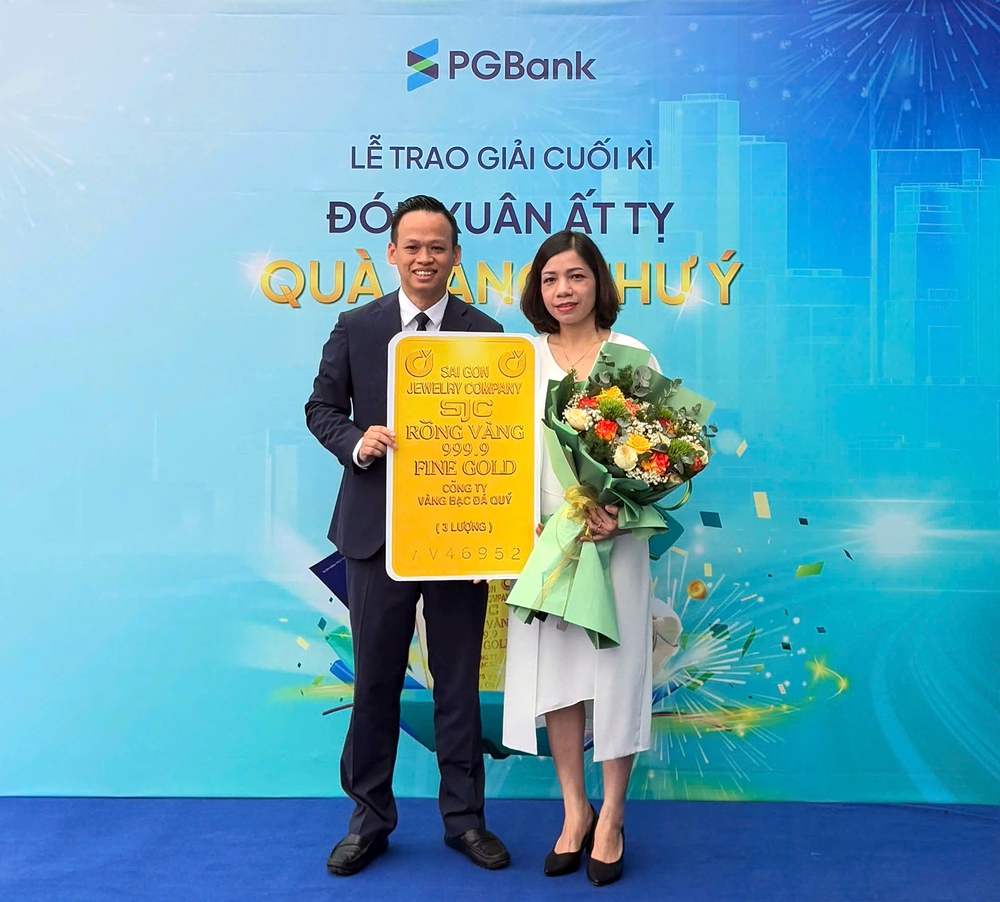 PGBank tri ân khách hàng với giải thưởng gần 5 tỷ đồng dịp đầu năm Ất Tỵ - Ảnh 1.