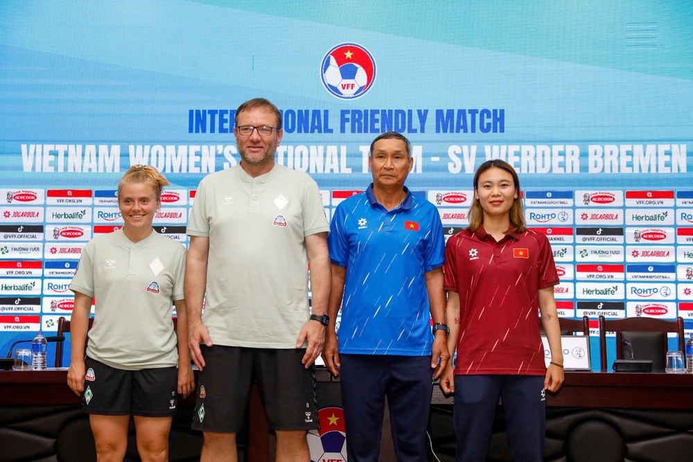 Giao hữu, Đội tuyển nữ Việt Nam - Werder Bremen (19h00 ngày 16/5, sân Hàng Đẫy): Cơ hội học hỏi   - Ảnh 1.