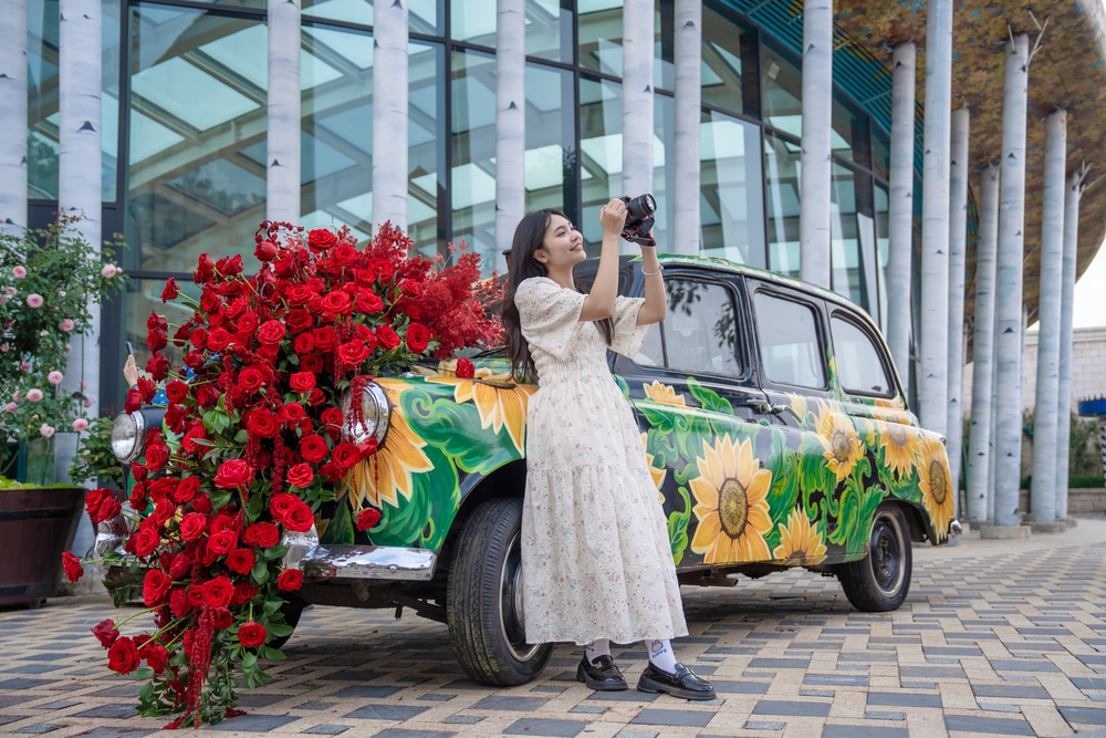 Lạc bước giữa thiên đường hoa hồng tại Sun World Ba Na Hills - Ảnh 5.