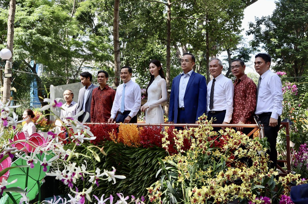 Khai mạc Festival hoa lan TP. Hồ Chí Minh 2025 - Ảnh 3. Khai mạc Festival hoa lan TP. Hồ Chí Minh 2025 - Ảnh 3.