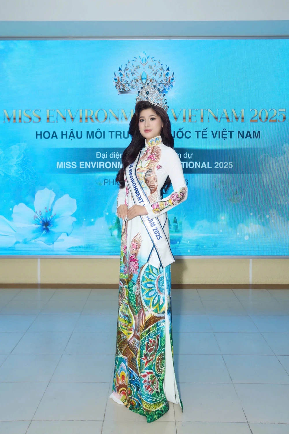 Trần Thị Mỹ Linh đại diện Việt Nam tham dự Miss Environment International 2025 - Ảnh 4.
