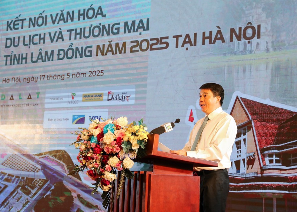 Diễn đàn kết nối "Văn hoá - Du lịch - Thương mại" tỉnh Lâm Đồng 2025 tại Hà Nội - Ảnh 1. Diễn đàn kết nối "Văn hoá - Du lịch - Thương mại" tỉnh Lâm Đồng 2025 tại Hà Nội - Ảnh 1.