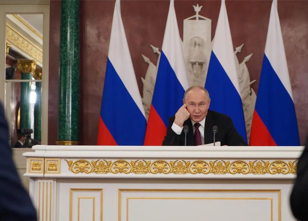 Tổng thống Nga nêu mục tiêu cốt lõi của chiến dịch quân sự đặc biệt tại Ukraine - Điện Kremlin chuẩn bị cho cuộc điện đàm cấp cao với Mỹ - Ảnh 1.