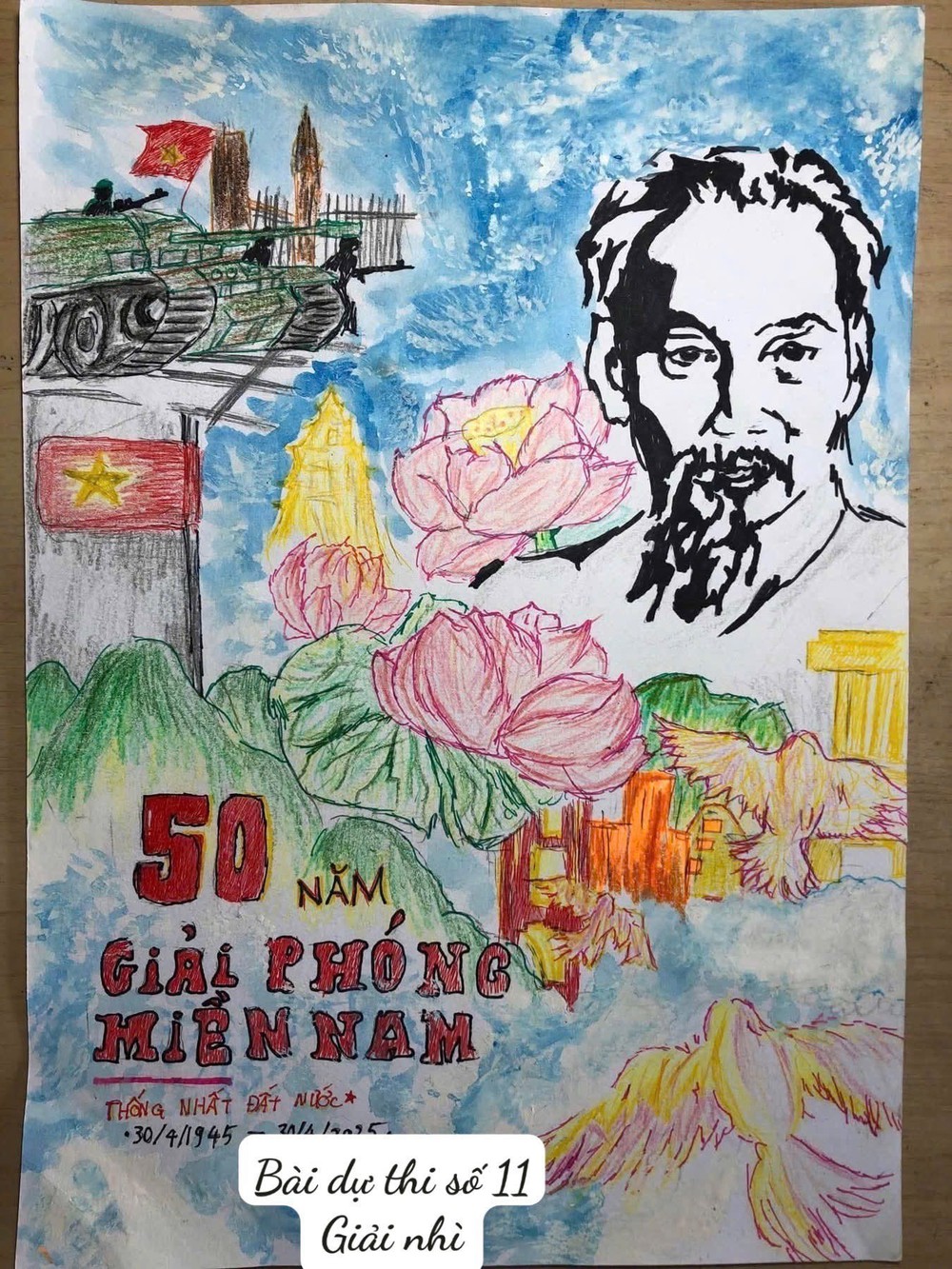 135 năm Ngày sinh Chủ tịch Hồ Chí Minh: Trao giải cuộc thi vẽ tranh &quot;Quê hương Việt Nam&quot; tại Nhật Bản - Ảnh 3.