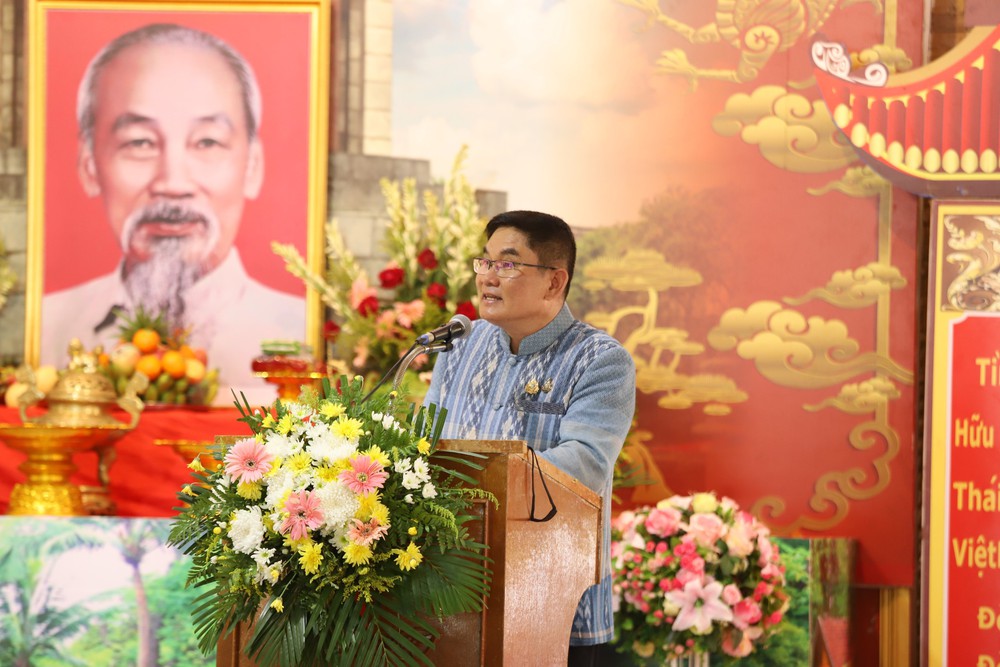 135 năm Ngày sinh Chủ tịch Hồ Chí Minh: Vang mãi lời ca dâng Bác nơi địa danh lịch sử Nakhon Phanom - Ảnh 4.