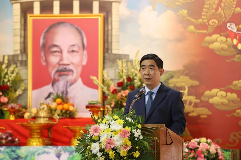 135 năm Ngày sinh Chủ tịch Hồ Chí Minh: Vang mãi lời ca dâng Bác nơi địa danh lịch sử Nakhon Phanom - Ảnh 3.