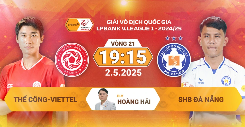 Link xem trực tiếp bóng đá Viettel vs Đà Nẵng 19h15 ngày 3/5, vòng 21 V-League - Ảnh 3.