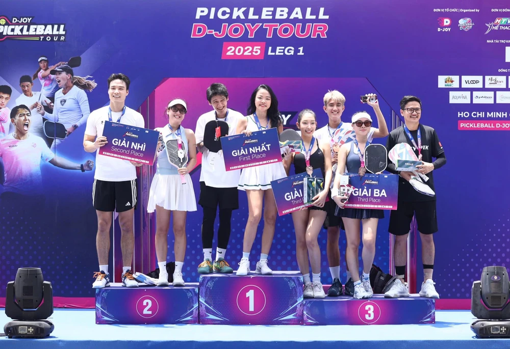 Người đẹp cầu lông chuyển sang picleball gây sốt khi giành chức vô địch - Ảnh 3.