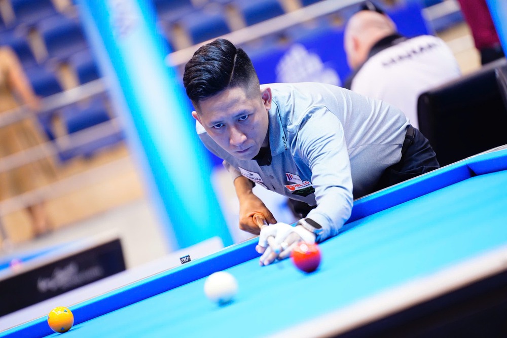 Cơ thủ Việt Nam bứt phá ở World Cup Carom 3 băng TP.HCM 2025 - Ảnh 1.