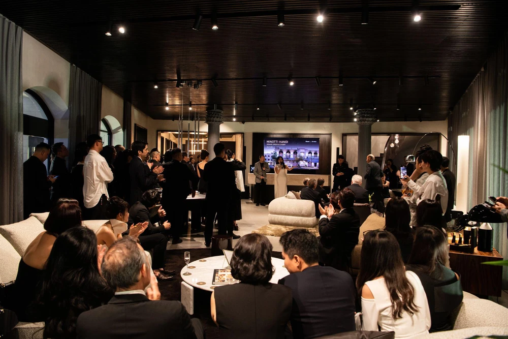 EuroStyle chính thức ra mắt monobrand showroom đầu tiên của Minotti tại Việt Nam - Ảnh 8.