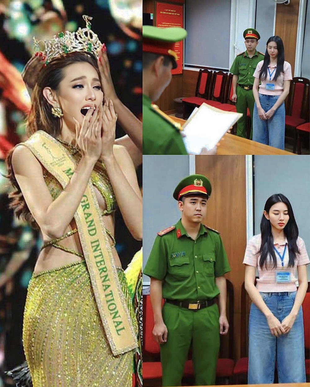 Miss Grand International 2021 Thùy Tiên bị khởi tố, fan sắc đẹp quốc tế xôn xao - Ảnh 1.