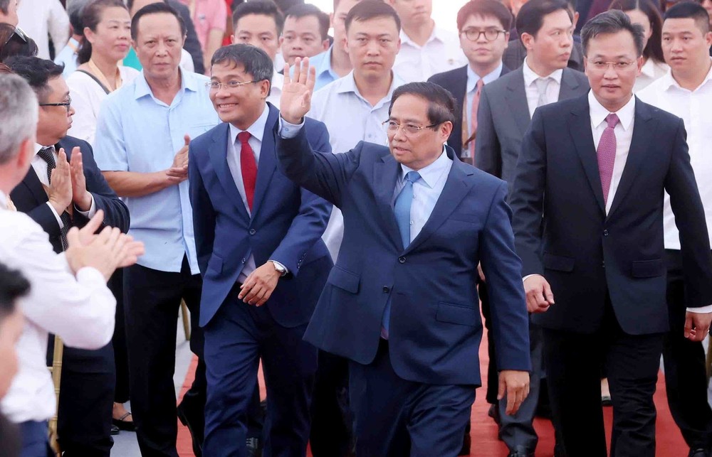 Thủ tướng Phạm Minh Chính: Dự án Trump International Hung Yen góp phần thúc đẩy Hưng Yên phát triển nhanh, bền vững - Ảnh 6.